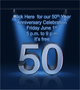 50th Year Anniversary Image